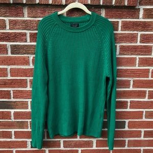 Zara Man Ribbed Crewneck Sweater